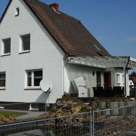 Modernes Ferienhaus Der Besonderen Art Mit Garten Lohne  Buitenkant foto