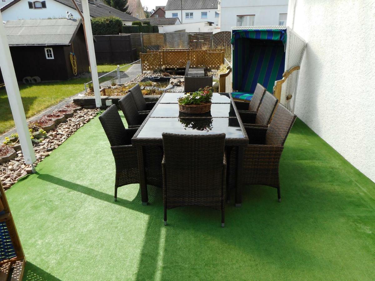 Modernes Ferienhaus Der Besonderen Art Mit Garten Lohne  Buitenkant foto